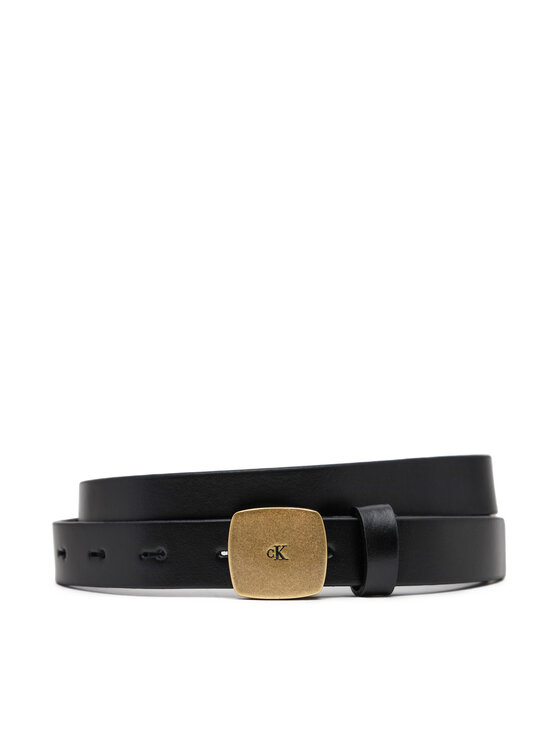 Curea de Damă Calvin Klein Jeans Casual Plaque Buckle 20Mm LV04K7007G Negru