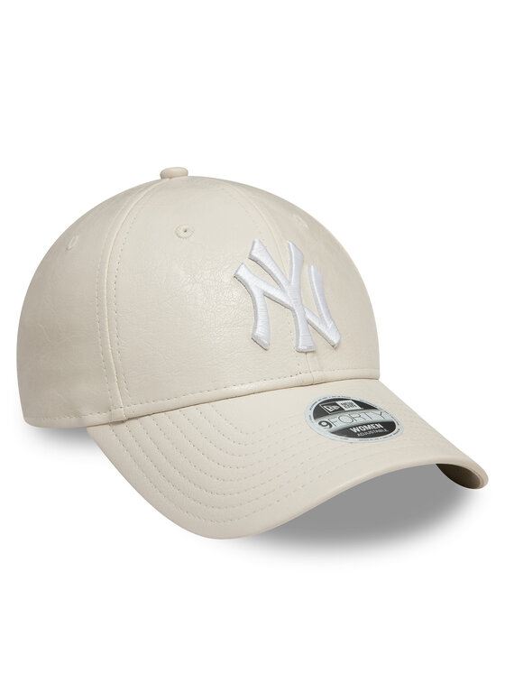 New Era New Era Cap New York Yankees Crinkled Pu 9Forty 60595393 Écru