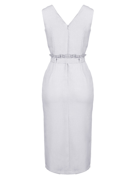 FIGL FIGL Šaty M633 Šedá Regular Fit