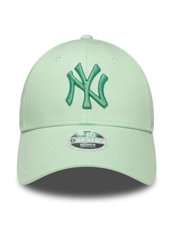 New Era New Era Czapka z daszkiem New York Yankees Metallic 9FORTY 60667382 Zielony