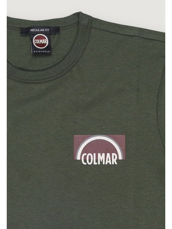 Colmar Colmar T-shirt 7547 6SH Verde Casual Fit