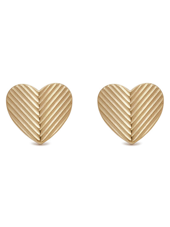 Fossil Fossil Naušnice JF04654710 Zlatna