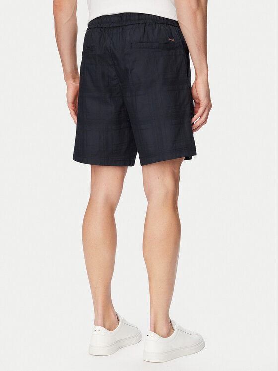 BOSS BOSS Шорти от плат Sandrew 50559371 Тъмносин Regular Fit