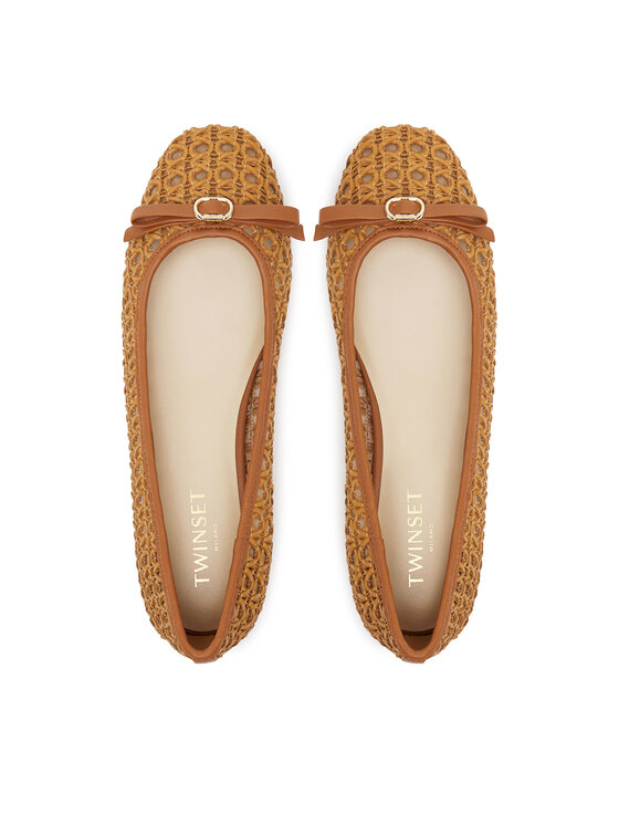 TWINSET TWINSET Balerina 251TGT030 Barna