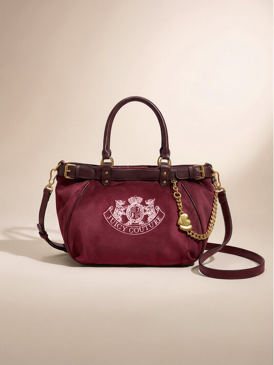 Juicy Couture Juicy Couture Torbica CEO-BIJXT8987WZC Tamnocrvena