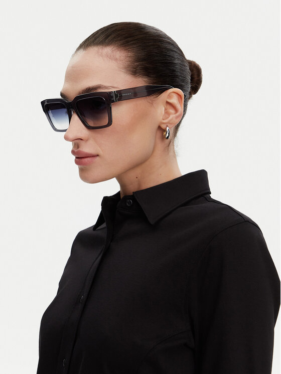 Trussardi Trussardi Слънчеви очила TSM9028 Сив