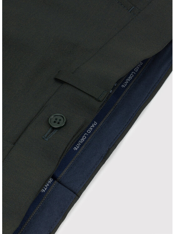 Pako Lorente Pako Lorente Spodnie garniturowe P22SF-6G-022 Zielony Slim Fit