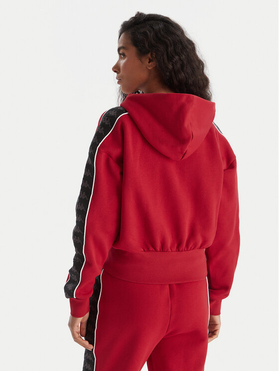 Kappa Kappa Sweatshirt Banda Clarise 32261BW Rot Regular Fit