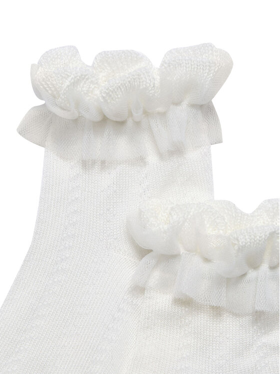Abel & Lula Abel & Lula Hohe Kindersocken 5434 Weiß