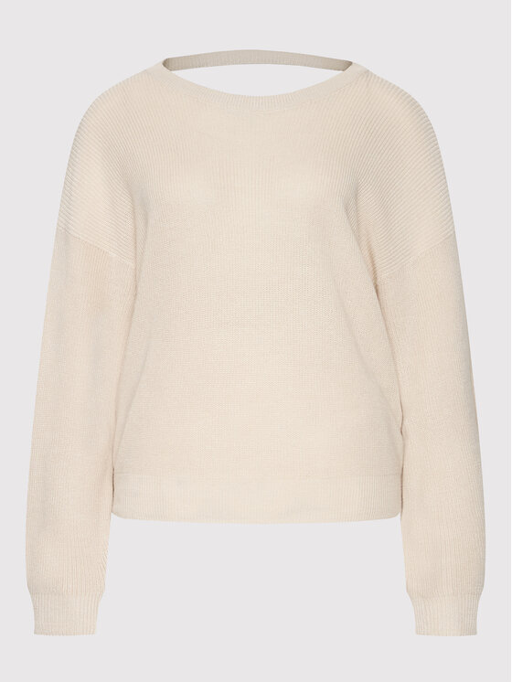 Vero Moda Vero Moda Пуловер New Lex Sun 10260391 Екрю Relaxed Fit