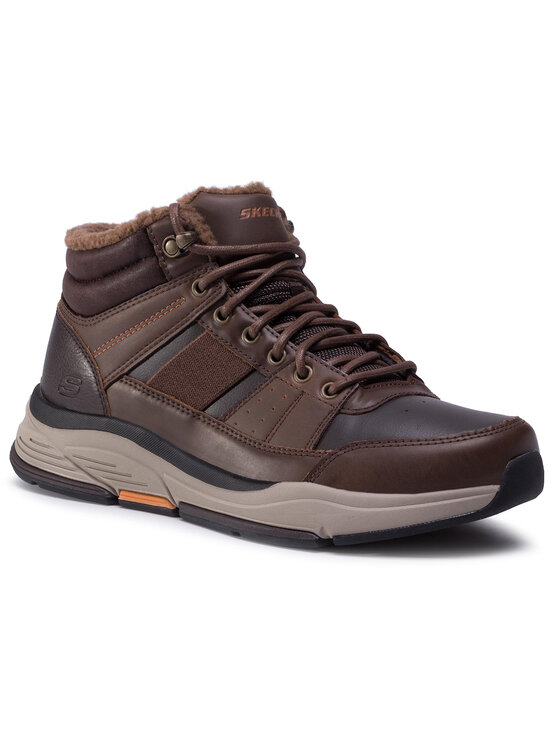 Skechers Skechers Auliniai batai Voren 66199/BRN Ruda