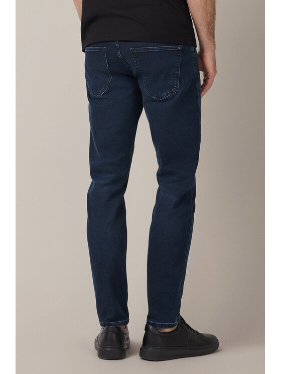 Lancerto Lancerto Spodnie materiałowe Guido SP113225000012 Granatowy Regular Fit