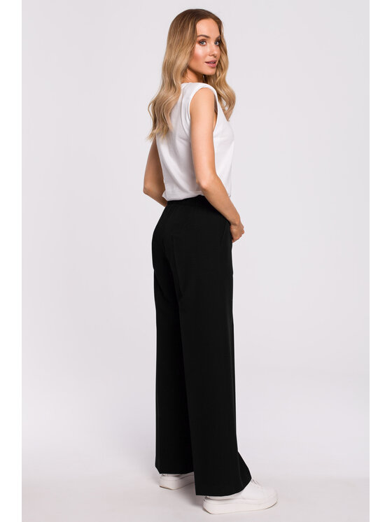 Made of Emotion Made of Emotion Pantaloni da donna M570 Nero