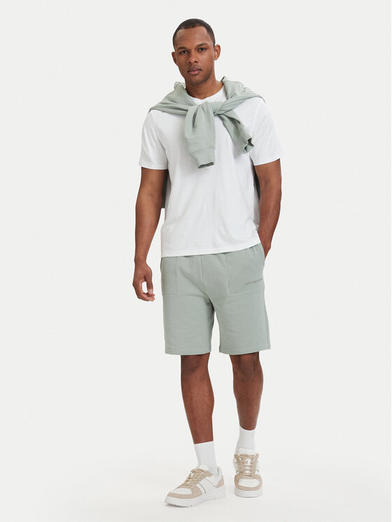 Tommy Hilfiger Tommy Hilfiger Pantaloncini sportivi Essential UM0UM03914 Verde chiaro Regular Fit