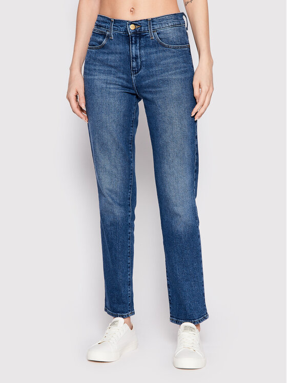 Wrangler Jeans hlače Body Bespoke Airblue W26RJX386 112320017 Modra Straight Fit