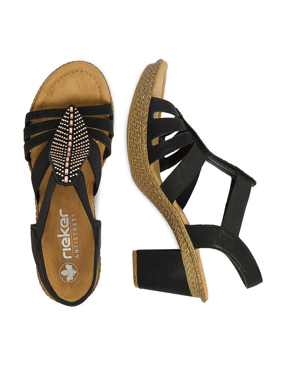 Rieker Rieker Sandalen CEO-66526-00 Schwarz