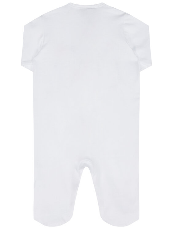 Primigi Rinkinys: smėlinukas ir šliaužtinukas cappellino 45196081 Balta  Regular Fit • Modivo.lt