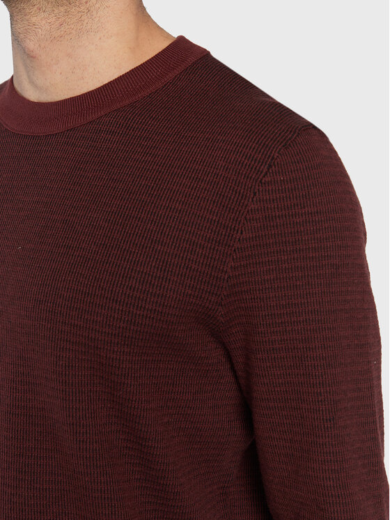 Maglione Avobano 50474865 Bordeaux Regular Fit