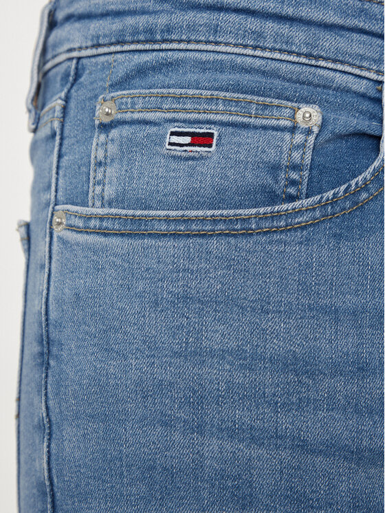 Tommy Jeans Tommy Jeans Blugi Scanton DM0DM20202 Albastru Slim Fit