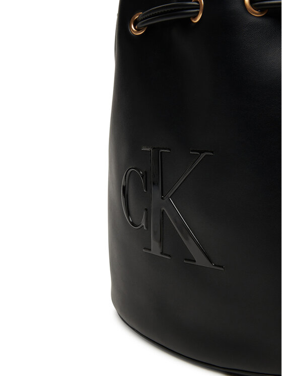 Calvin Klein Calvin Klein Táska Bold Ck Large Bucket Bag LV04F3232G Fekete
