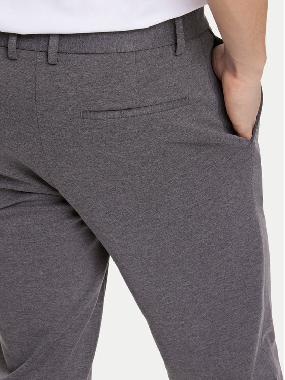 Lindbergh Lindbergh Chinosy 30-006052 Szary Slim Fit