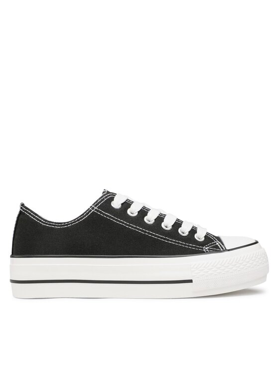 Jenny Fairy Jenny Fairy Sneakers aus Stoff WS160701-02ECO Schwarz