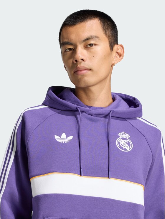 adidas adidas Bluza techniczna 169227 Fioletowy Regular Fit