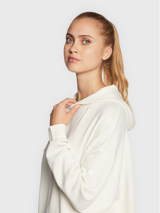 Felpa Cortona FAW0215 Bianco Oversize