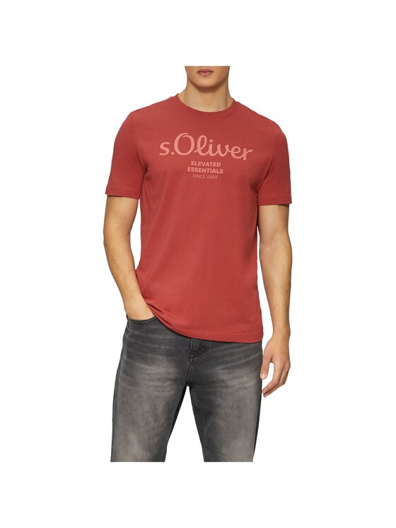 s.Oliver s.Oliver T-Shirt 28396 Kolorowy Comfort Fit