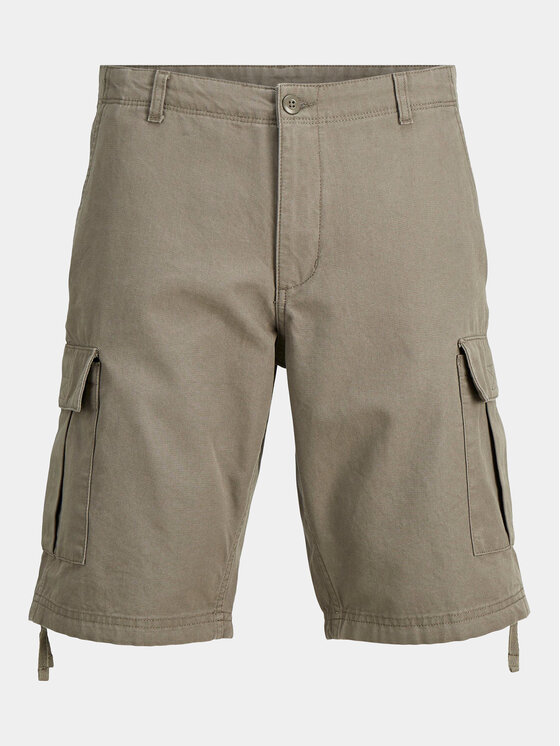 Jack&Jones Jack&Jones Kratke hlače iz tkanine Jpstcole 12248685 Rjava Regular Fit