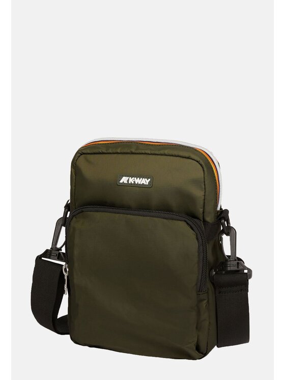 K Way Borsellino TRACOLLA K WAY ERLOY K7116VW Verde Modivo