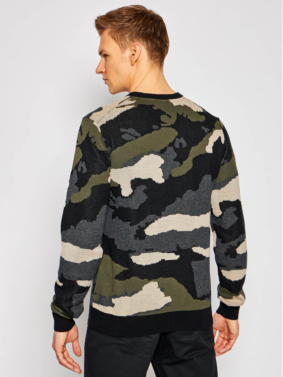 Guess Guess Pullover M1RR62 Z2SC0 Grün Regular Fit