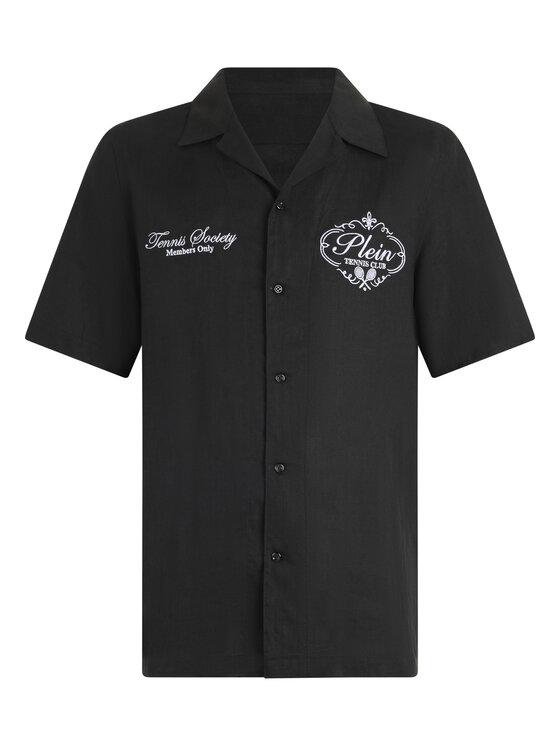 PHILIPP PLEIN PHILIPP PLEIN Koszula 30489 Czarny Regular Fit