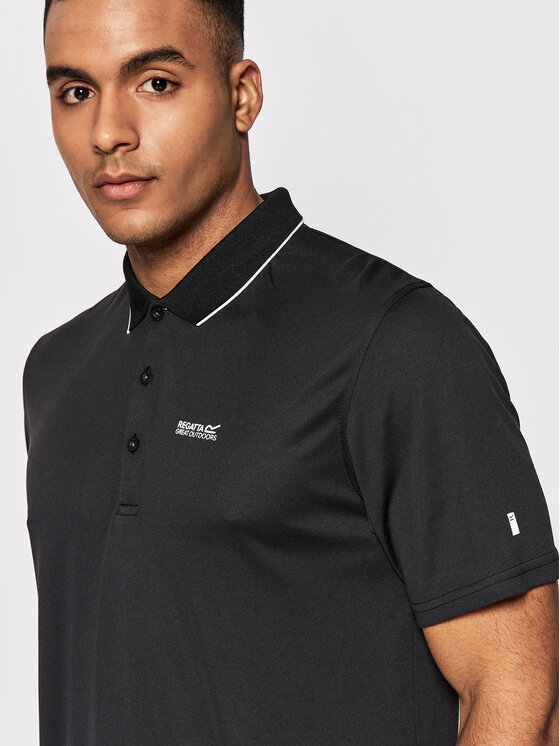 Regatta Regatta Polo Maverik V RMT221 Czarny Regular Fit