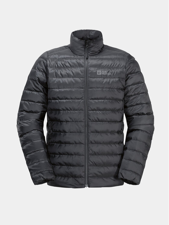 Jack Wolfskin Jack Wolfskin Kurtka puchowa Pilvi Down Jkt 1207701 Czarny Regular Fit