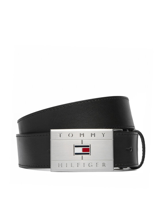 Tommy Hilfiger Tommy Hilfiger Колан Th Flag Plaque Belt AM0AM14322 Кафяв