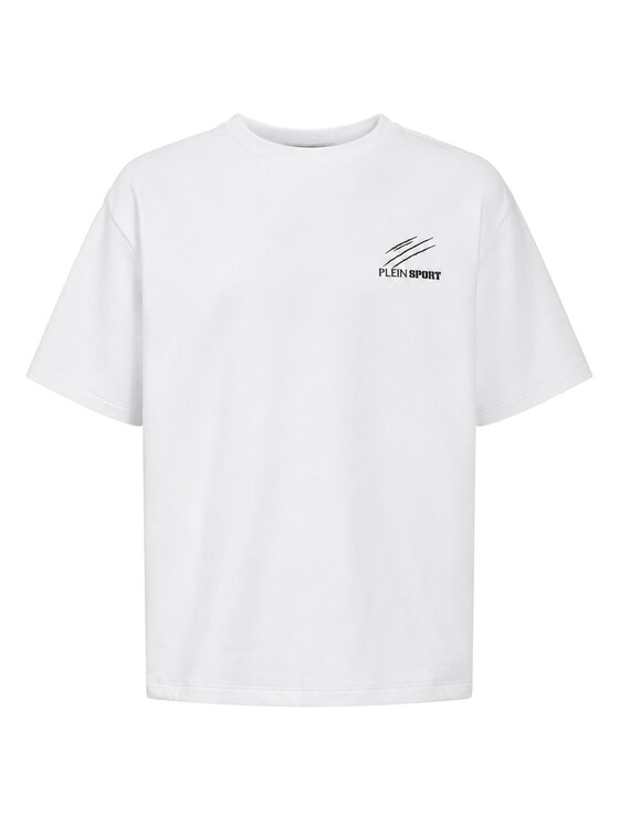 Plein Sport Plein Sport T-Shirt 29089 Biały Regular Fit