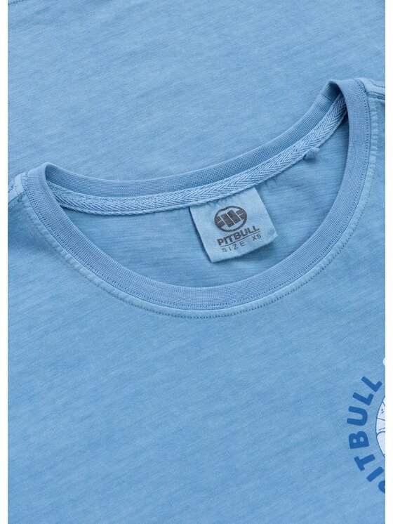 PITBULL PITBULL T-Shirt AUTOMATIC Niebieski jasny Regular Fit