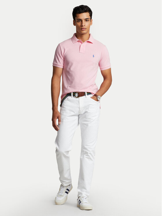 Polo Ralph Lauren Polo Ralph Lauren Polokošeľa Core Replen 710795080 Ružová Slim Fit