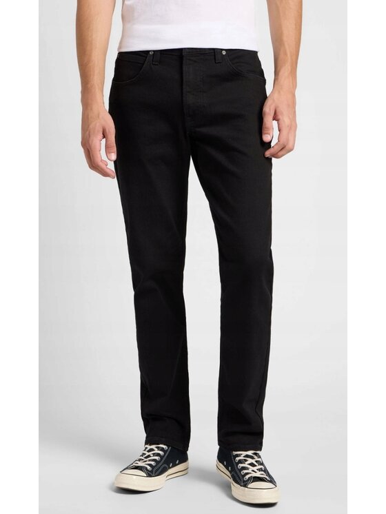 Lee Lee Jeansy Brooklyn Straight Czarny Regular Fit