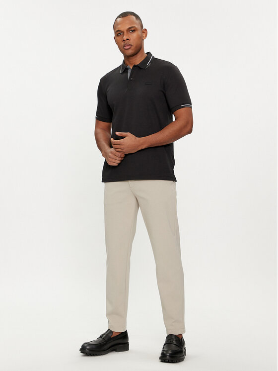 Calvin Klein Calvin Klein Spodnie materiałowe K10K113647 Beżowy Comfort Fit