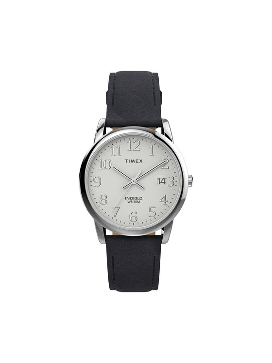 Timex Pulkstenis Easy Reader Classic TW2W54300 Melns