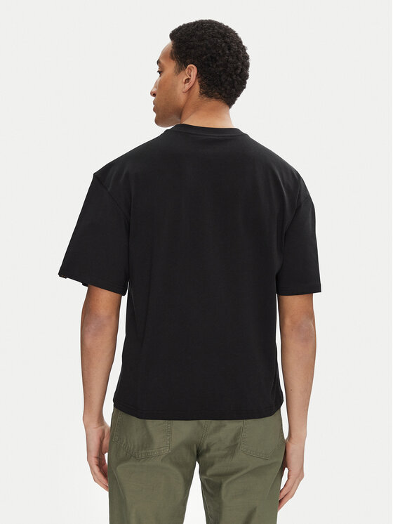 Alpha Industries Alpha Industries T-Shirt College 146501 Czarny Relaxed Fit