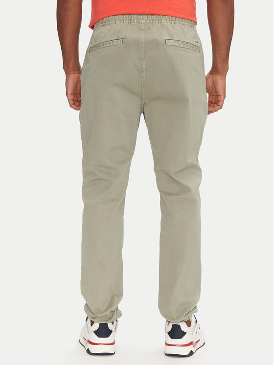 Tommy Jeans Tommy Jeans Joggery Austin DM0DM20283 Zielony Slim Fit