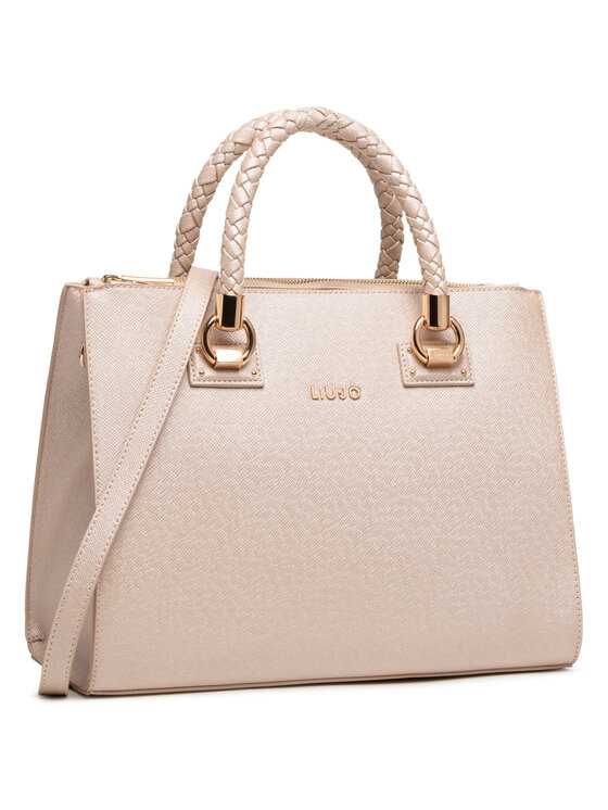 Liu Jo Handtasche M Stachel Double AA1171 E0087 Goldfarben | Modivo.de