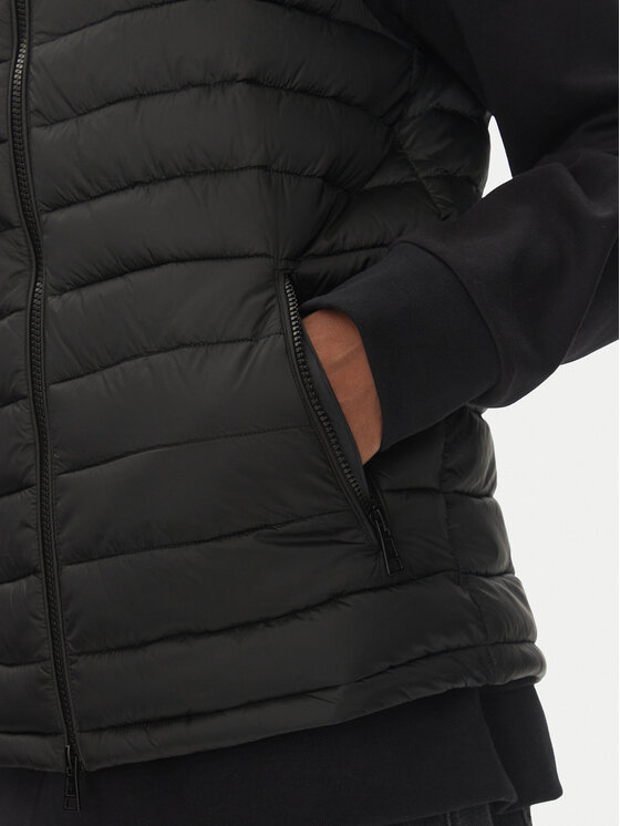 Guess Jeans Guess Jeans Bodywarmer M5RN55 WHAB2 Schwarz Regular Fit