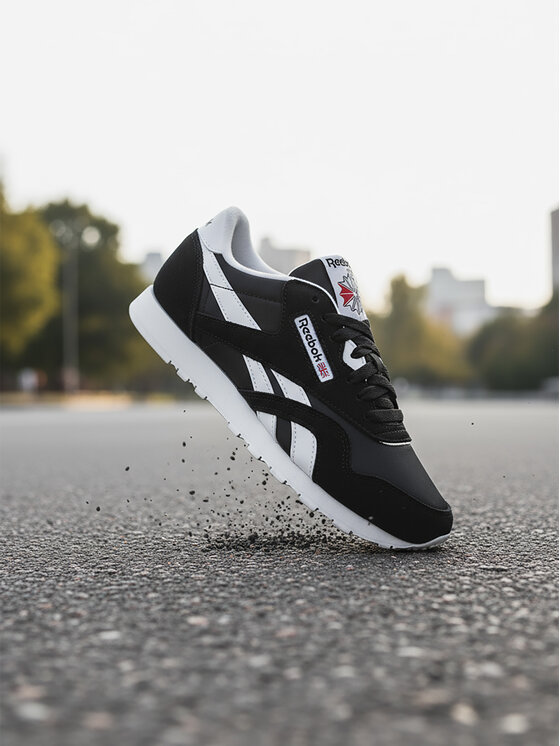 Reebok Reebok Superge CEOSS-CLASSIC NYLON 100009251 Črna