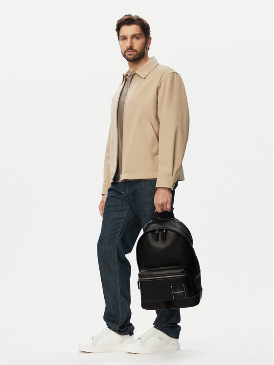 Calvin Klein Rucsac Bold Pebble Round Backpack LV04D3425G Negru