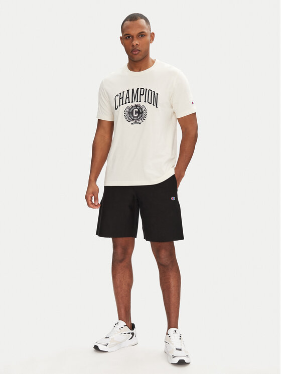 Champion Champion Športne kratke hlače 220764 Črna Loose Fit