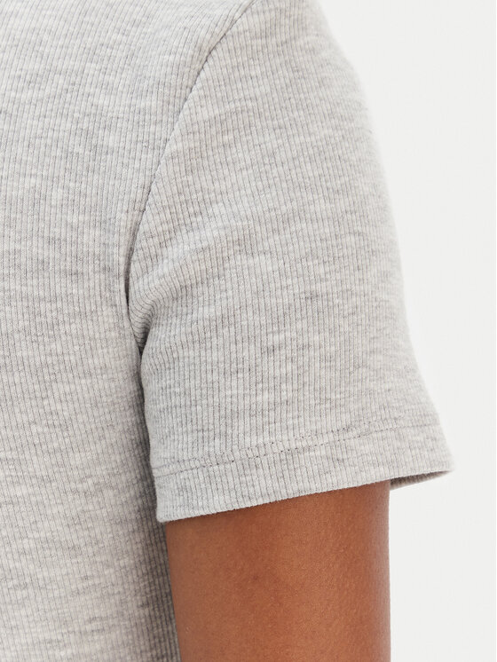 Guess Guess Marškinėliai W6RI22 KA0H1 Pilka Slim Fit